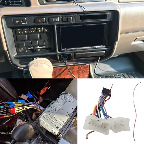 Radio Wiring Adapter Harness Plug & Play Fits for 2012-2015 WRX and WRX STI (w/nav) in Kuwait