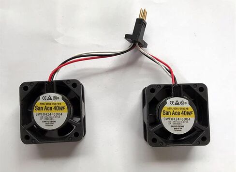 1 PCS 9WF0424F6D04 A90L-0001-0507#B 24V 0.076A 40×40×20mm Fanuc System Fan in Kuwait