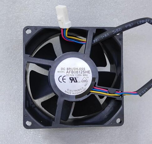 AFB0812SHE 80X80X38MM 12V 1.00A 4-Wire Cooling Fan in Kuwait