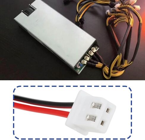 DC 12V 0.3A 2Pin Cooling Fan YD6025HSL 60×60×25mm Compatible with Bitmain APW3 APW7 APW17 APW12 in Kuwait
