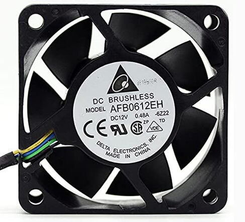 AFB0612EH Delta 12V 60mm Fan, 12V 0.48A 6025 4-pin Server Fan in Kuwait
