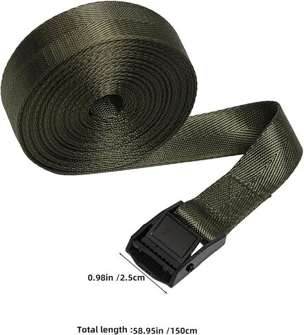 Angoily 2pcs Green Nylon Camera Strap Buckles for Trail Cameras and Trees in Kuwait