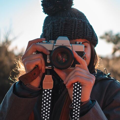 HOMSFOU Vintage Camera Shoulder Strap with Quick Release for DSLR Cameras in Kuwait