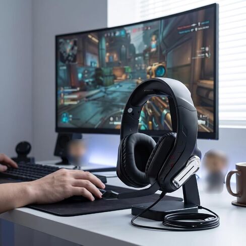 Gaming Headset with 40mm Drivers 3.5mm Wired PC Headphones Noise in Kuwait