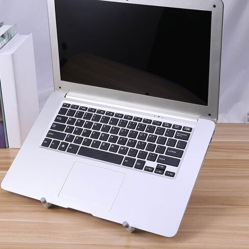 Folding Laptop Stand for PC and Tablet, Adjustable Aluminum Riser in Kuwait