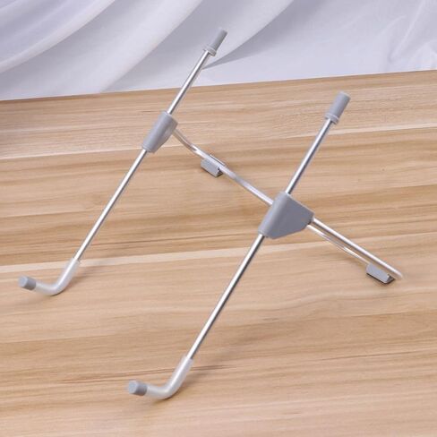 Folding Laptop Stand for PC and Tablet, Adjustable Aluminum Riser in Kuwait