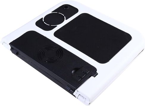 Foldable Laptop Table with Dual Fans, Adjustable Angle Desk in Kuwait
