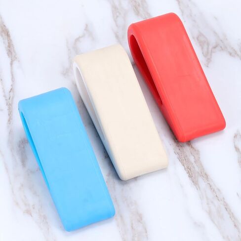 3 Pcs Adjustable Silicone Laptop Stand Triangular Plastic Wedge Riser in Kuwait