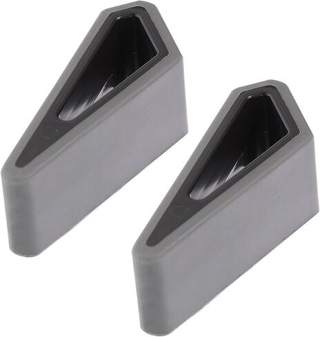 2pcs Adjustable Laptop Stand Riser for Desk Plastic Silicone Black in Kuwait