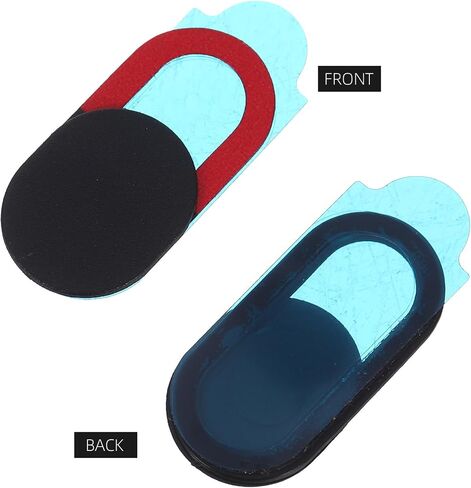 ULTECHNOVO Oval Webcam Privacy Cover Slider Camera Shutter Protector 6pcs Abs Material with Easy to Use Design to Ensure Privacy for Laptop and Tablet for Using Tablets and Computers in Kuwait