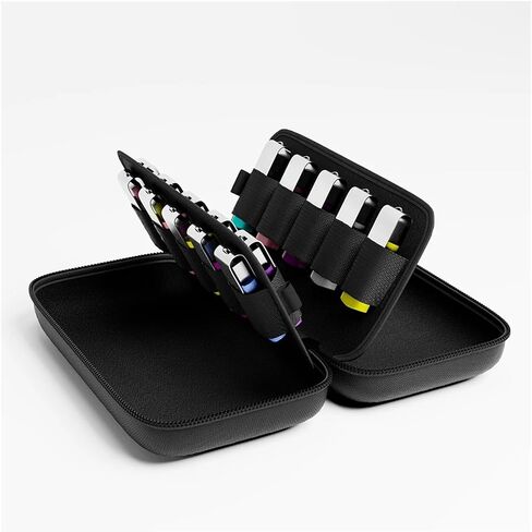 2 Pcs 20 Slots USB Flash Drive Case Dustproof Hard Drives Storage Holder Shockproof Nylon Eva Thumb Organizer in Kuwait