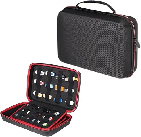 1 Pcs 60 Slots Large Capacity USB Flash Drive Stick Carrying Case Thumb Memory Electronic in Kuwait