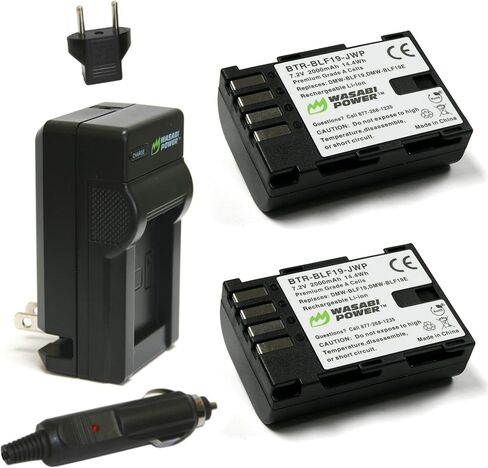 Wasabi Power Battery (2-Pack) and Charger for Sigma BP-61 and Sigma fp, fp L, Quattro dp0, Quattro dp1, Quattro dp2, Quattro dp3, dp0 Quattro in Kuwait