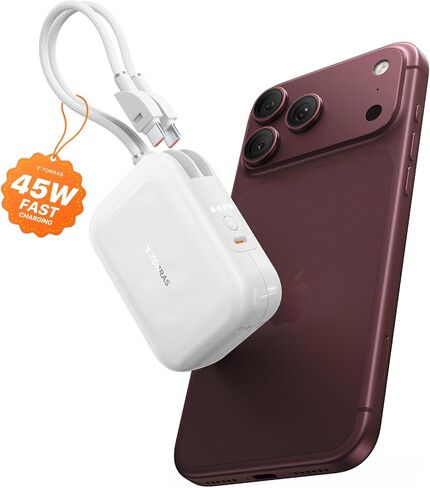 TORRAS for iPhone 18 Pro Max Mini Power Bank, 45W 10000mAh Portable Charger in Kuwait