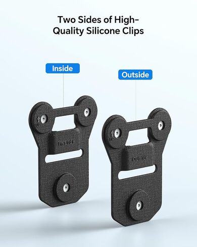 BOBLOV Body Camera Magnet Mount, 6pcs Magnets Style, Universal Magnetic Suction Back Clips and M5 2K Police Body Worn Camera, GPS Enabled &1440P Body Mounted Cam, 128G Body Cam Built-in 4200MAH in Kuwait