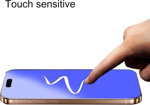 2 Pack for iPhone 17 Pro Privacy Matte Screen Protector Anti spy Tempered Glass Anti blue Light Film 6.3 inch in Kuwait