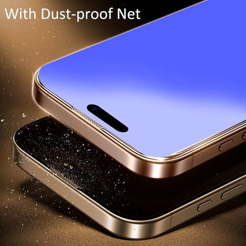2 Pack for iPhone 17 Pro Privacy Matte Screen Protector Anti spy Tempered Glass Anti blue Light Film 6.3 inch in Kuwait