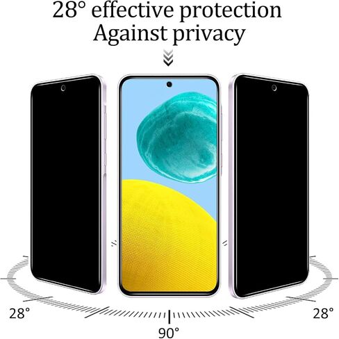 Privacy Screen Protector for Samsung Galaxy A36 5G Tempered Glass in Kuwait