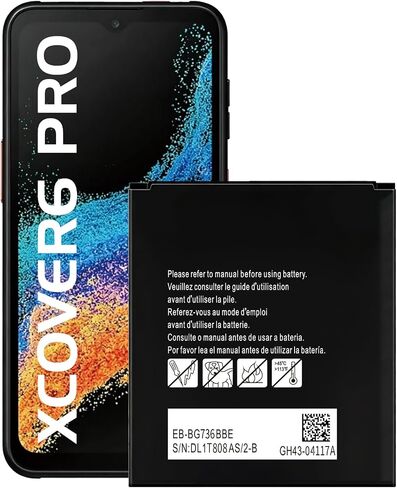 XCover Pro & 6 Pro Battery,4050mAh for EB-BG715BBE in Kuwait