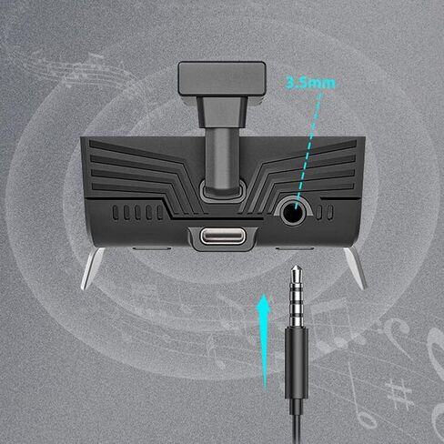 Gaming Controller Back Button Extension Keys Replacement Back Button Attachment With 3.5MM Headphone for Xbox Series S X Controller in Kuwait