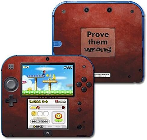 MightySkins Skin Compatible with Nintendo 2DS - Prove Them Wrong | Protective, Durable, and Unique Vinyl Decal wrap Cover | Easy to Apply, Remove, and Change Styles | Made in The USA in Kuwait