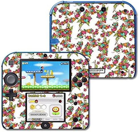 MightySkins Skin Compatible with Nintendo 2DS wrap Sticker Skins Bouganvilla in Kuwait