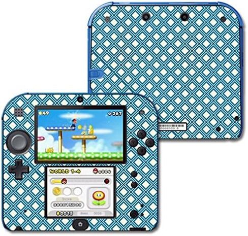 MightySkins Skin Compatible with Nintendo 2DS wrap Sticker Skins Trip Squares in Kuwait