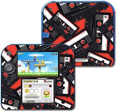 MightySkins Skin Compatible with Nintendo 2DS - Mixtape | Protective, Durable, and Unique Vinyl Decal wrap Cover | Easy to Apply, Remove, and Change Styles | Made in The USA in Kuwait