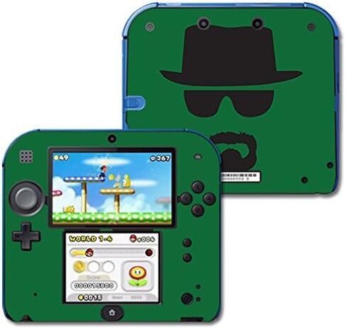 MightySkins Skin Compatible with Nintendo 2DS wrap Cover Sticker Skins Breaking Badass in Kuwait
