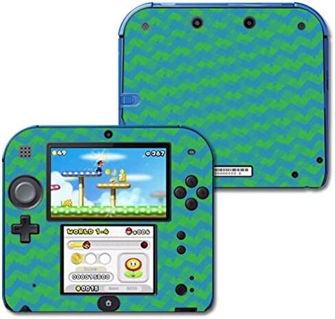 MightySkins Skin Compatible with Nintendo 2DS wrap Sticker Skins Sharp Chevron in Kuwait