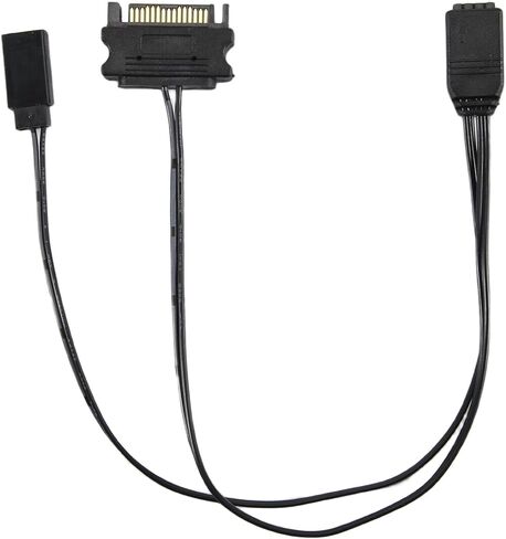 ARGB Controller Sata to ARGB Power Adapter Cable for PC Case Reset in Kuwait