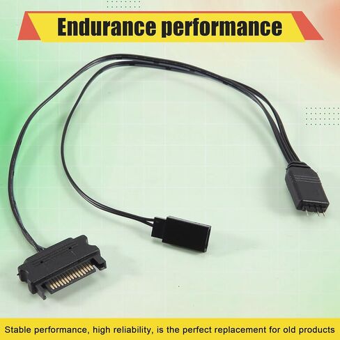 ARGB Controller Sata to ARGB Power Adapter Cable for PC Case Reset in Kuwait