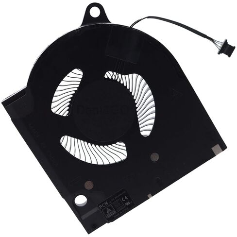 Deal4GO 12v CPU GPU Graphics Cooling Fan Replacement for Dell G15 5511 5515, G15 5520 5521 5525, G16 7620 with RTX 3060 3070 Graphics Card in Kuwait
