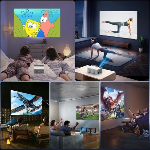 TMY Native 1080P Smart projector, Compatible Netflix/Prime Video/YouTube in Kuwait