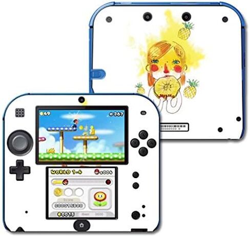 MightySkins Skin Compatible with Nintendo 2DS wrap Sticker Skins March Pineapple in Kuwait