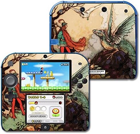 MightySkins Skin Compatible with Nintendo 2DS - Tale of A Dragon | Protective, Durable, and Unique Vinyl Decal wrap Cover | Easy to Apply, Remove, and Change Styles | Made in The USA in Kuwait