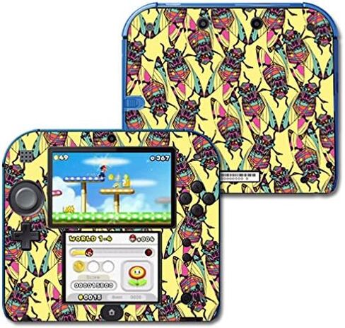 MightySkins Skin Compatible with Nintendo 2DS wrap Sticker Skins Electric Cicada in Kuwait