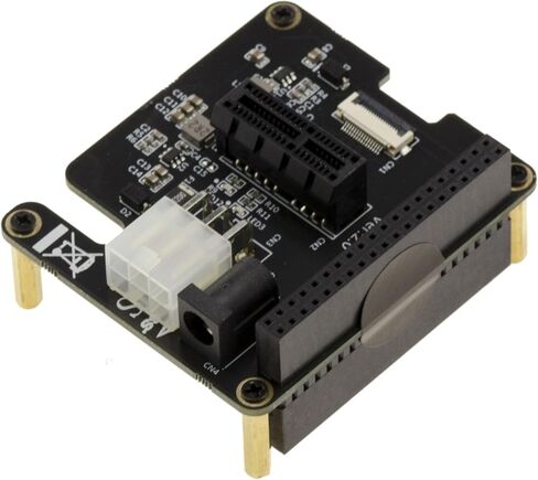 KALEA-INFORMATIQUE Raspberry PI Expansion Plate for Adding a PCIe x1 Port Base PCIe Connector for PI5 Hat+ in Kuwait