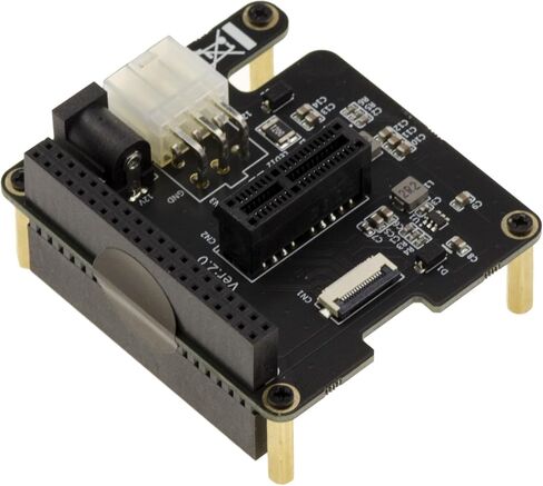 KALEA-INFORMATIQUE Raspberry PI Expansion Plate for Adding a PCIe x1 Port Base PCIe Connector for PI5 Hat+ in Kuwait