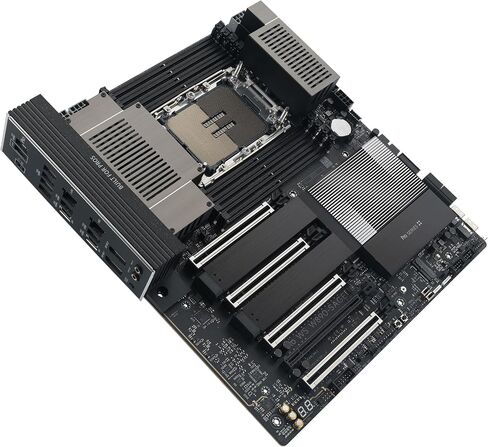 ASUS PRO WS W890-SAGE Intel LGA4710-2 EEB Workstation Motherboard (4 PCIe 5.0 x16 Slots, Multi-GPU Support, 12+2+2+1+2 Power Stage Design, 4 PCIe 5.0 M.2 Slots, Dual 10Gb LAN, SlimSAS) in Kuwait