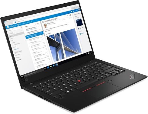 Lenovo ThinkPad X1 Carbon 7th Gen 14" FHD Ultrabook Business Laptop, Core i5-8265U, 8 GB RAM, 512 GB SSD, Backlit Keyboard (Renewed) in Kuwait