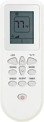 Replacement Remote Control for Black+Decker Portable Air Conditioner BPP05WTB,BPP06WTB,BPP08WTB,BPP08HWTB,BPP10WTB,BPP10HWTB,with Wall Mounting Bracket in Kuwait