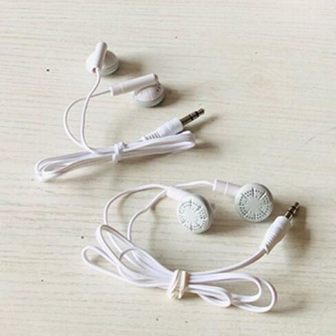 Universally 3.5mm Corded Earbud for Smartphones Tablets Laptops Tangles Resistant Design for Various Mobile Devices in Kuwait