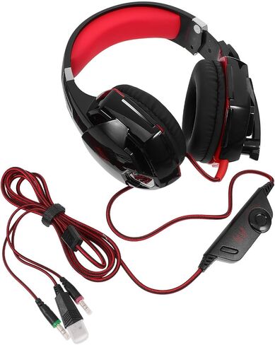 Gaming Headset with Mic USB Plug 7.1 Surround Sound for PC in Kuwait