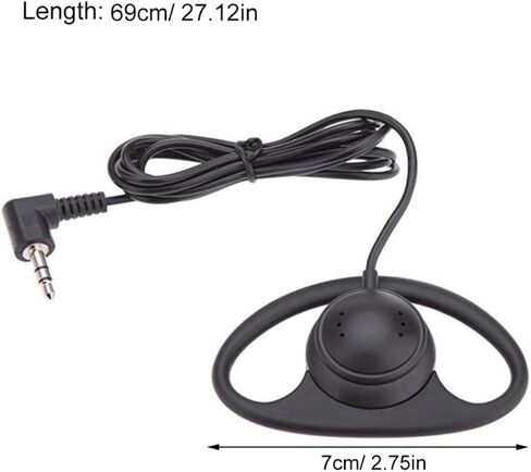 MERRYHAPY Mono Headset with 3.5mm Jack for PC and Skype Calls in Kuwait