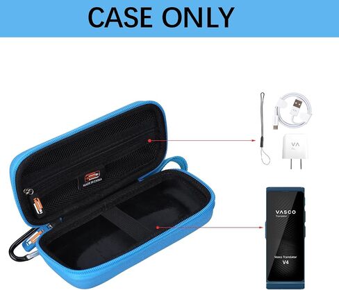 Hard EVA Carrying Case for Vasco V4/M3 / iFLYTEK AI Language Translator Device, Travel Organzier Case Cover Shockproof, Dustproof Storage Box (Case Only) in Kuwait