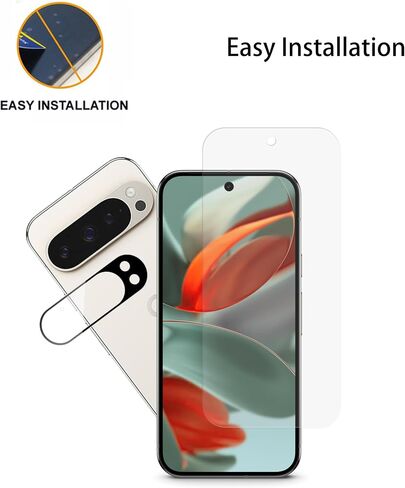 Privacy Screen Protector Designed For Google Pixel 9 Pro Anti Spy Private Tempered Glass Film 2-Pack Camera Lens Protector Film 2-Pack in Kuwait