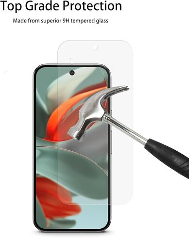 Privacy Screen Protector Designed For Google Pixel 9 Pro Anti Spy Private Tempered Glass Film 2-Pack Camera Lens Protector Film 2-Pack in Kuwait
