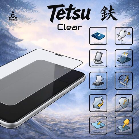 Screen Protector for Retroid Pocket Nova (4.5 Inch) - Tetsu Clear in Kuwait