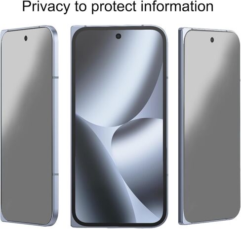 3 Pack Privacy Matte Screen Protector For Google Pixel 10 Pro Fold, Front Outer Anti-Glare Anti-Spy Screen Protector Soft Film in Kuwait